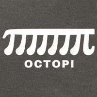 Funny Octopi Pun Happy PI Day Math Teacher Cotton Canvas Backpack