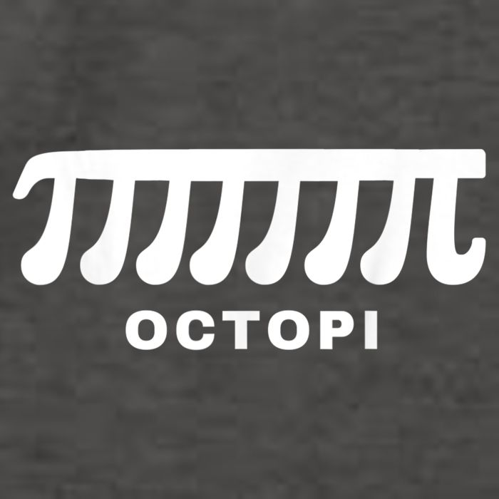Funny Octopi Pun Happy PI Day Math Teacher Vector Backpack