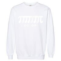 Funny Octopi Pun Happy PI Day Math Teacher Garment-Dyed Sweatshirt