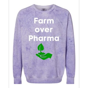 Farm Over Pharma Colorblast Crewneck Sweatshirt