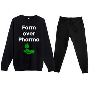 Farm Over Pharma Premium Crewneck Sweatsuit Set