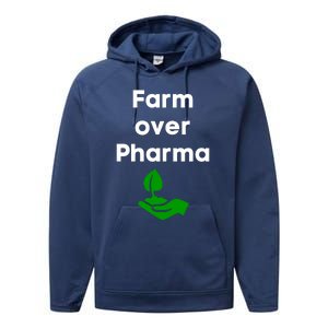 Farm Over Pharma Performance Fleece Hoodie