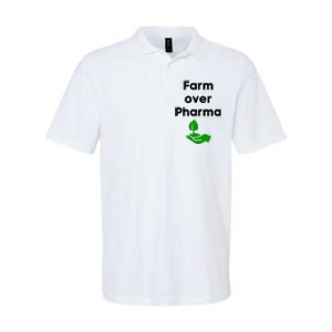 Farm Over Pharma Softstyle Adult Sport Polo