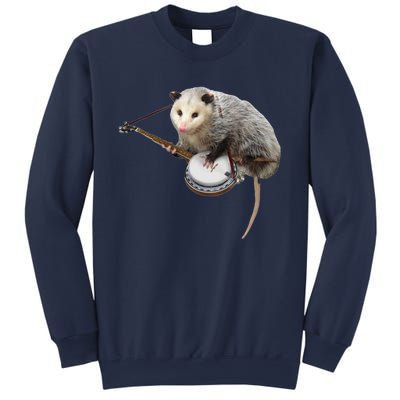 Funny Opossum Playing Banjo Sweatshirt