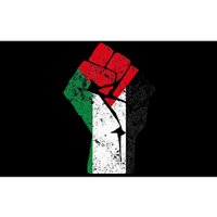 Fist of Palestine Free Palestine Bumper Sticker