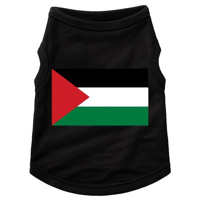 Flag Of Palestine Doggie Tank