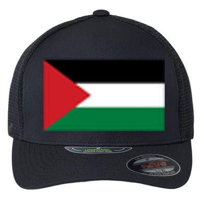 Flag Of Palestine Flexfit Unipanel Trucker Cap