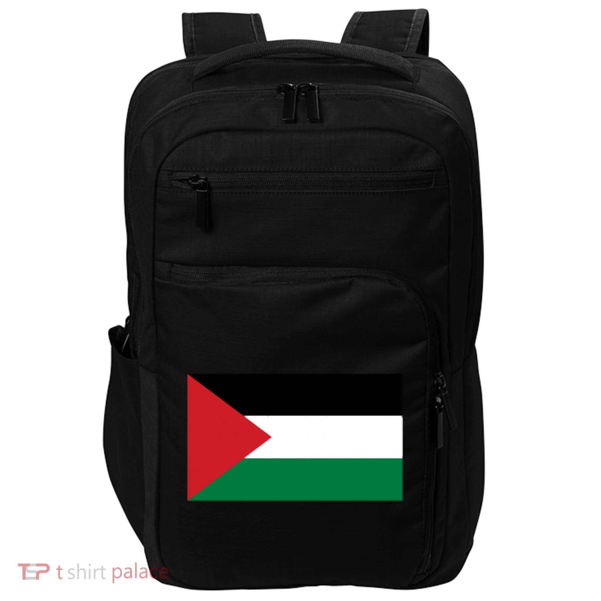 Flag Of Palestine Impact Tech Backpack