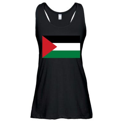 Flag Of Palestine Ladies Essential Flowy Tank