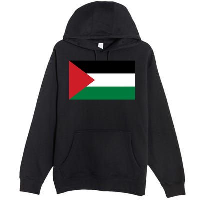 Flag Of Palestine Premium Pullover Hoodie