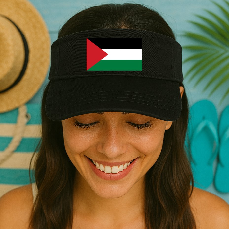 Flag Of Palestine Visor