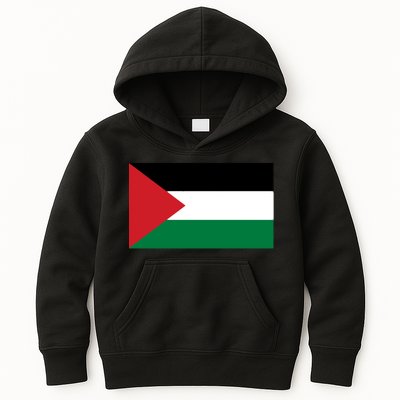 Flag Of Palestine Kids Hoodie