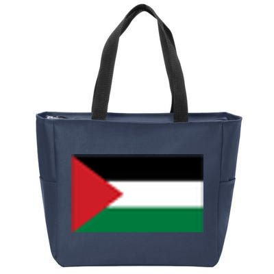 Flag Of Palestine Zip Tote Bag