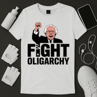 Fight Oligarchy, Protest & Resist With Bernie Sanders & AOC  T-Shirt