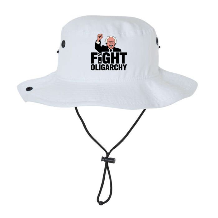 Fight Oligarchy, Protest & Resist With Bernie Sanders & AOC  Legacy Cool Fit Booney Bucket Hat