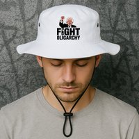 Fight Oligarchy, Protest & Resist With Bernie Sanders & AOC  Legacy Cool Fit Booney Bucket Hat