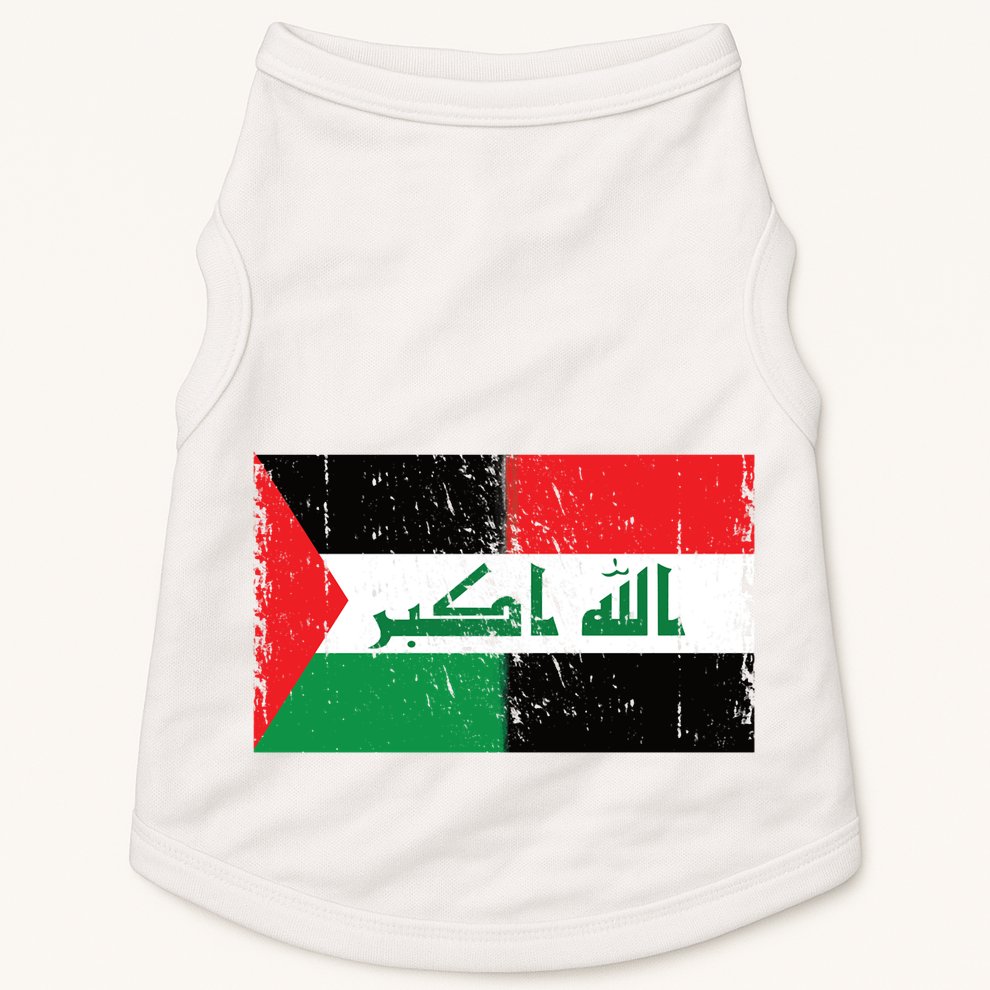 Flag Of Palestine Iraq Palestine Flag Iraq Palestine Doggie Tank