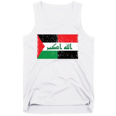 Flag Of Palestine Iraq Palestine Flag Iraq Palestine Tank Top