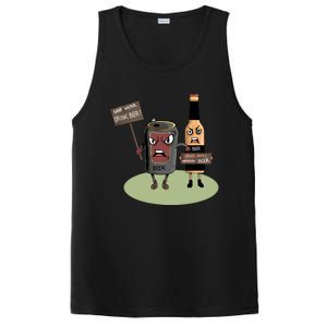 Funny Oktoberfest Quote Gift More Beer Save Water Gift PosiCharge Competitor Tank