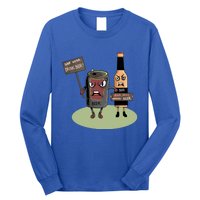 Funny Oktoberfest Quote Gift More Beer Save Water Gift Long Sleeve Shirt