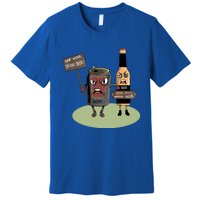 Funny Oktoberfest Quote Gift More Beer Save Water Gift Premium T-Shirt