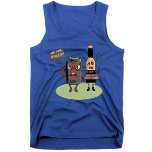 Funny Oktoberfest Quote Gift More Beer Save Water Gift Tank Top