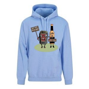 Funny Oktoberfest Quote Gift More Beer Save Water Gift Unisex Surf Hoodie