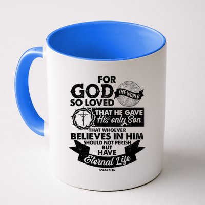 For God So Loved the World John 3:16 Coffee Mug