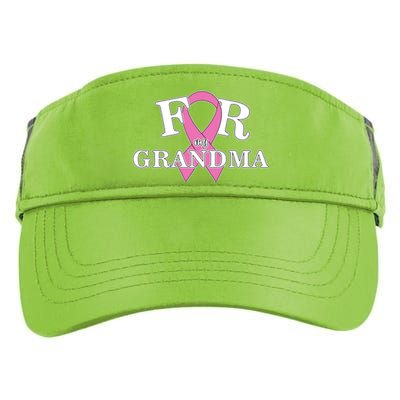 For Grandma Cancer Awareness Adult Drive Performance Visor