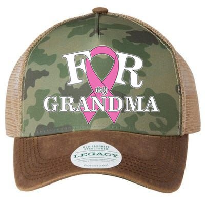 For Grandma Cancer Awareness Legacy Tie Dye Trucker Hat