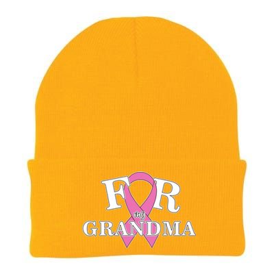 For Grandma Cancer Awareness Knit Cap Winter Beanie