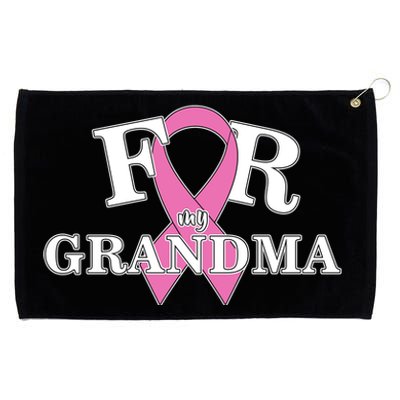 For Grandma Cancer Awareness Grommeted Golf Towel