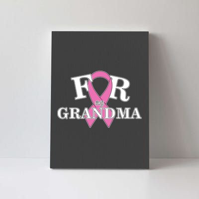 For Grandma Cancer Awareness Canvas