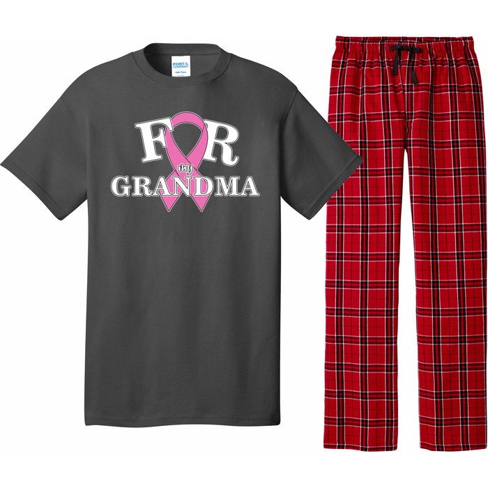 For Grandma Cancer Awareness Pajama Set