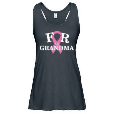 For Grandma Cancer Awareness Ladies Essential Flowy Tank