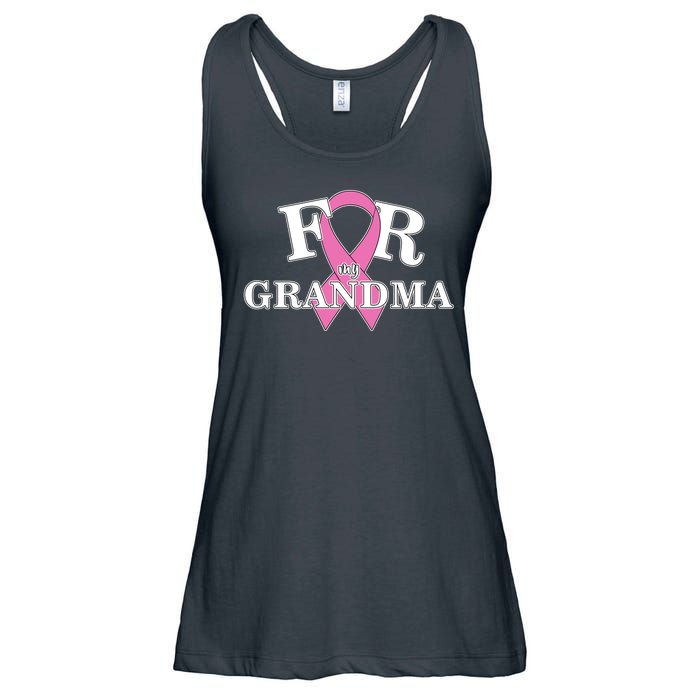 For Grandma Cancer Awareness Ladies Essential Flowy Tank