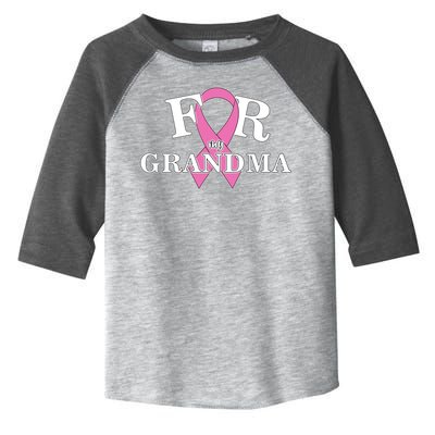 For Grandma Cancer Awareness Toddler Fine Jersey T-Shirt