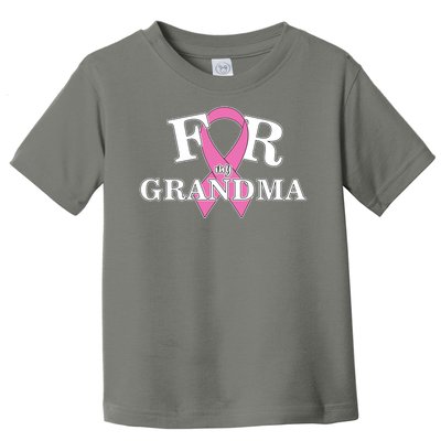 For Grandma Cancer Awareness Toddler T-Shirt