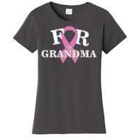 For Grandma Cancer Awareness Women's T-Shirt