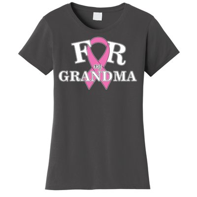 For Grandma Cancer Awareness Women's T-Shirt