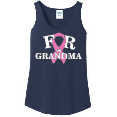 For Grandma Cancer Awareness Ladies Essential Tank