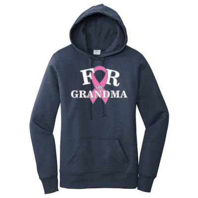 For Grandma Cancer Awareness Women's Pullover Hoodie