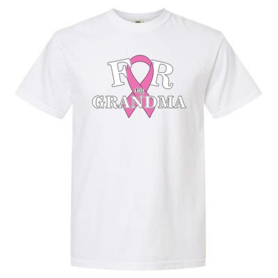 For Grandma Cancer Awareness Garment-Dyed Heavyweight T-Shirt