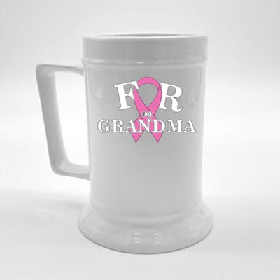 For Grandma Cancer Awareness Beer Stein