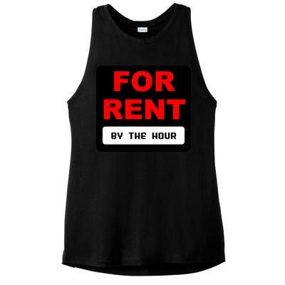 For Rent By The Hour Ladies PosiCharge Tri-Blend Wicking Tank