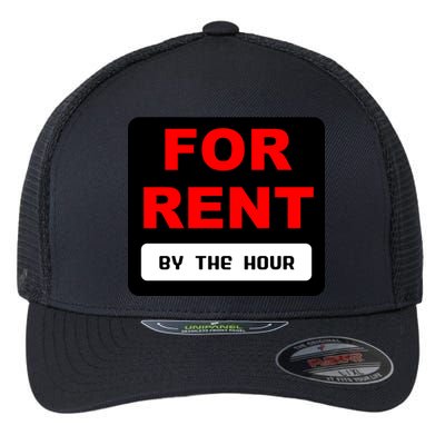 For Rent By The Hour Flexfit Unipanel Trucker Cap