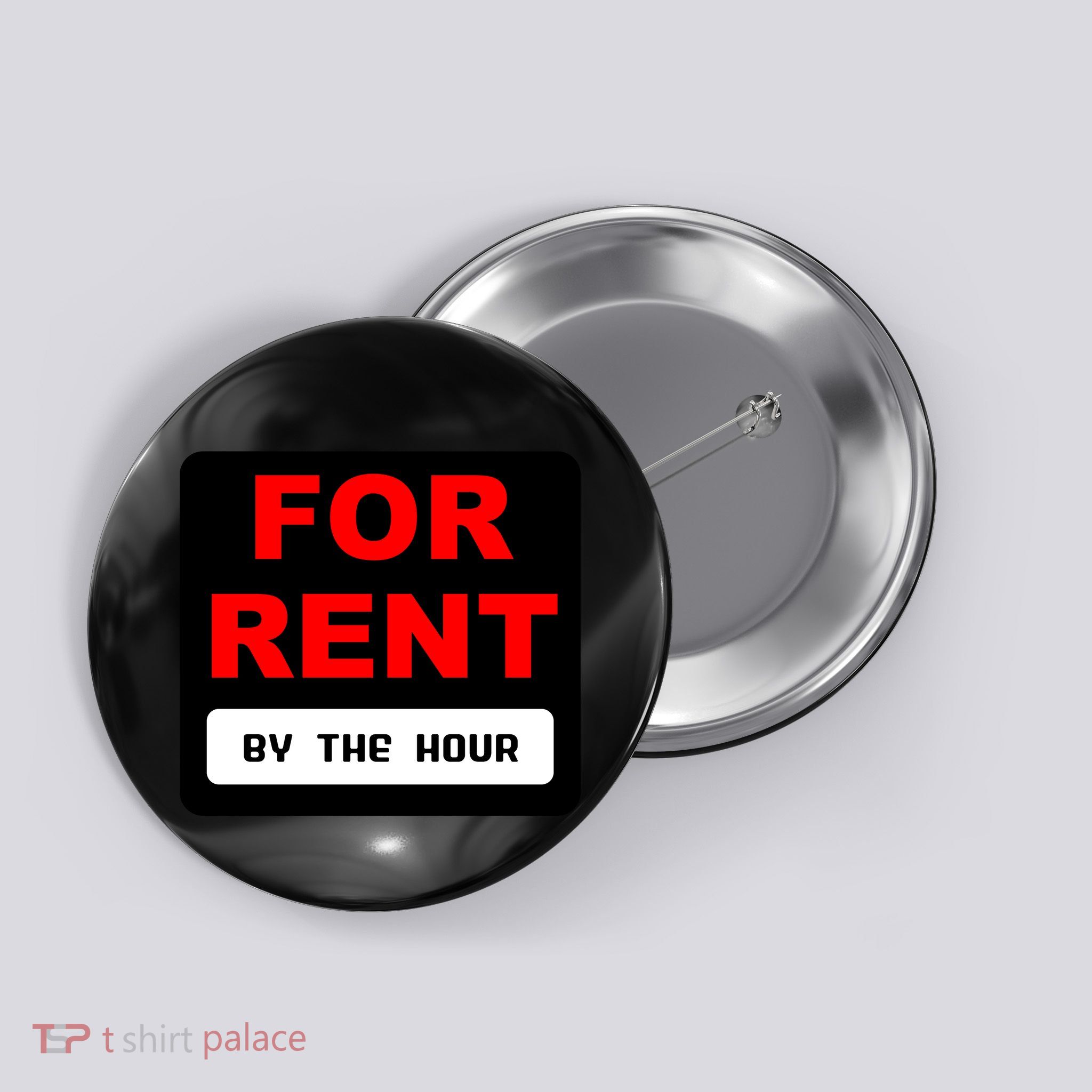 For Rent By The Hour Button