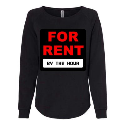 For Rent By The Hour Womens California Wash Sweatshirt