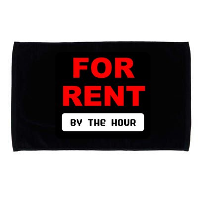 For Rent By The Hour Microfiber Hand Towel