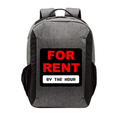 For Rent By The Hour Vector Backpack